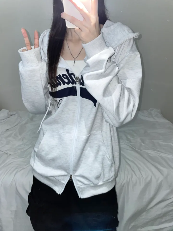 [unisex/쭈리] 디나 데일리 투웨이 오버핏 후드집업 (4color) 상세 이미지 5