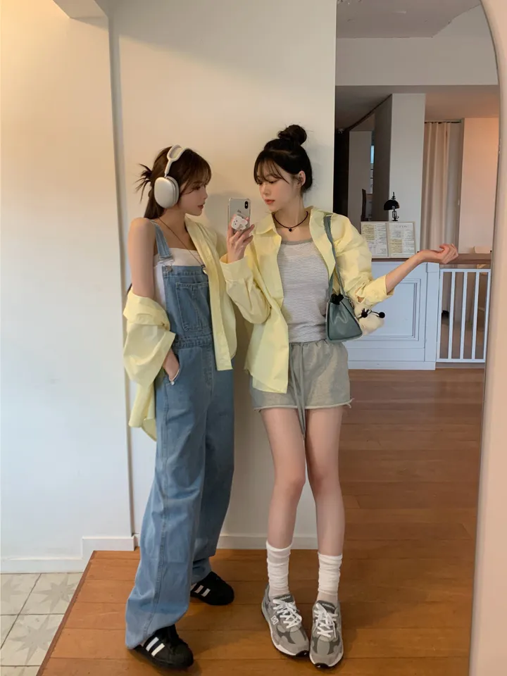 [4천장판매][MADE/핏보장인생셔츠] 에디 프렌치 코튼 오버핏 셔츠 남방 남녀공용 보이핏 레이어드 봄옷 봄신상 봄코디 봄상의 봄셔츠- 7color (KD1457,KD1910) 상세 이미지 99