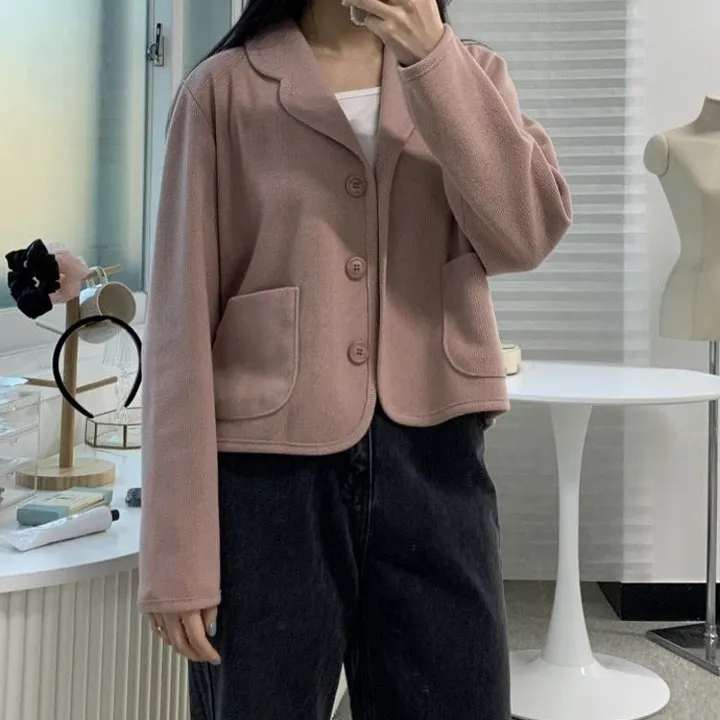카라 니트 가디건자켓 (5color) 상세 이미지 9