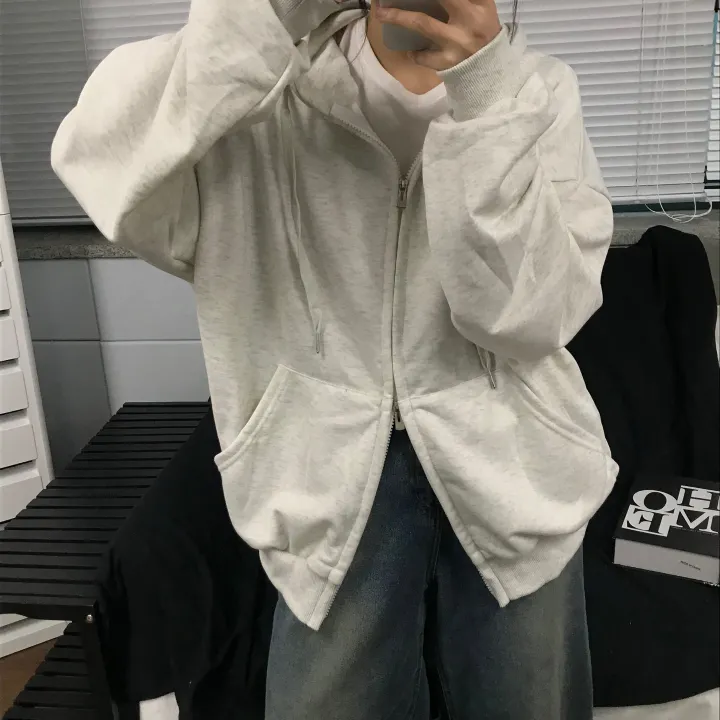 (1+1/교복템)당일출고🚛Avocado basic over two way zip- up - 7color 상세 이미지 65