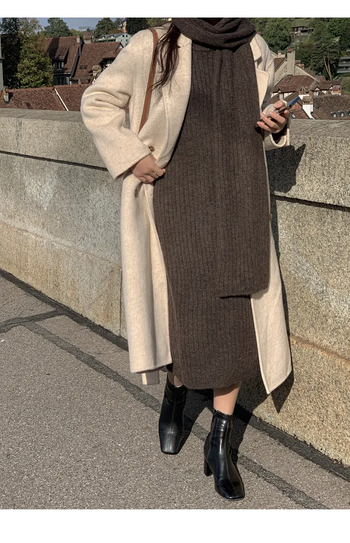 [자체제작/1만장돌파!/S-L] 브랜던 프리미엄 더블 울 핸드메이드 롱 코트 상세 이미지 135