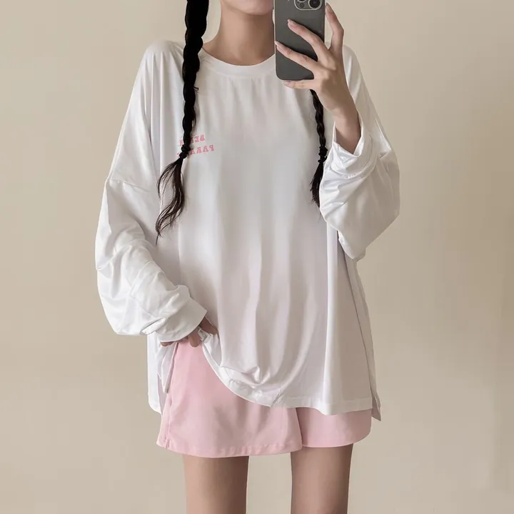 [44-100/래쉬가드] UV차단 99.9!🌞 하와이 프린팅 래쉬가드 티셔츠 + 비치 스판 밴딩 수영복 반바지 셋업 2c 상세 이미지 8