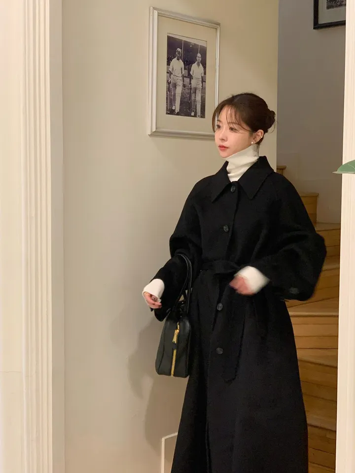 도리 롱코트 울코트 핸드메이드코트 겨울자켓 상세 이미지 39