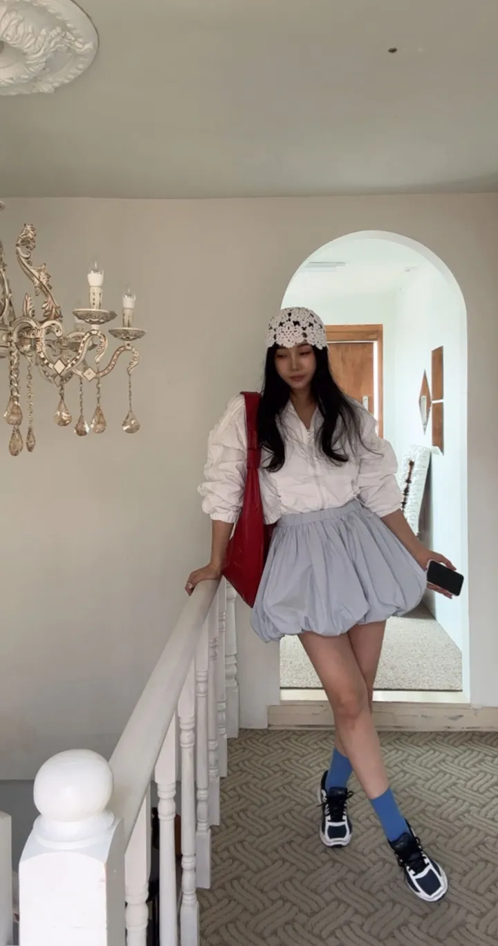 간절기 화이트레이스라인점퍼 상세 이미지 34