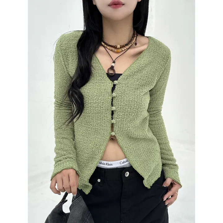 [set❎]우드 빈티지 보헤미안 원석 우디 볼 목걸이 상세 이미지 6