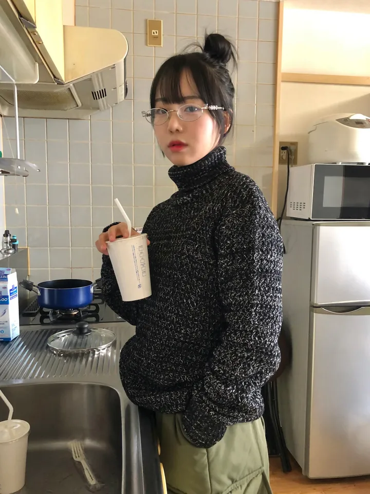 Shima glasses 시마 라운드 메탈 안경 스트릿 Y2K 레트로 유니크 긱시크 안경테 상세 이미지 9