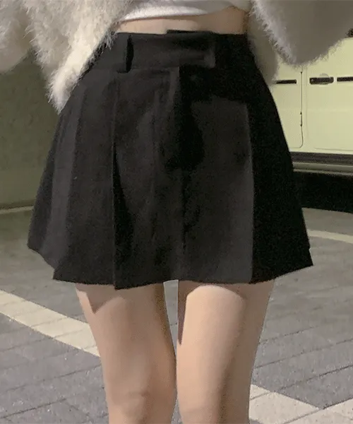 [하객룩] 티미 플리츠 스커트 -2 color (플리츠치마/미니플리츠/플리츠스커트/데이트룩/데일리룩/하객룩/A라인스커트/무지스커트)