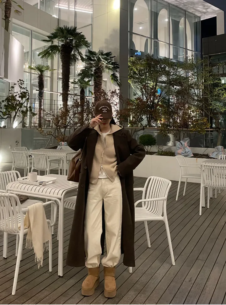 나인  프리미엄 울 맥시 코트 2color. 상세 이미지 58