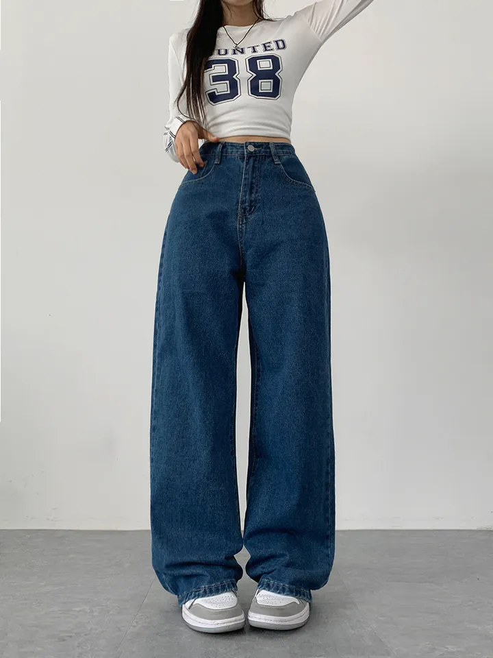 (숏,기본,롱/~XL)[사계절 인생데님,후기극찬🖤6color*사계절,스탠다드핏! 워싱 하이웨스트 데일리데님팬츠] 로키워싱스탠다드데님 상세 이미지 32