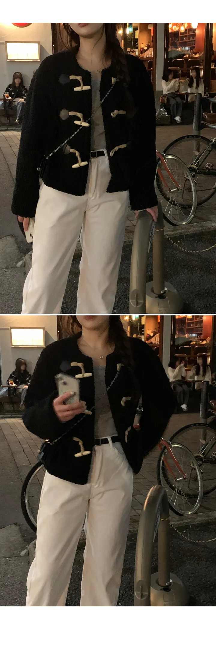 떡볶이 덤블 숏자켓 상세 이미지 2