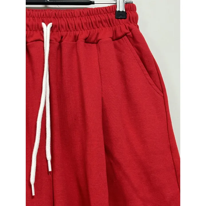 [UNISEX/기획특가/2size!]원턱 라인 루즈 와이드 버뮤다 트레이닝 하프 팬츠(5color) 상세 이미지 49