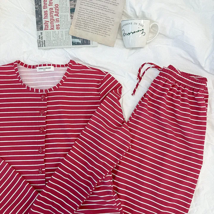 HOUSE RED PAJAMA SET 1 color #930 상세 이미지 19