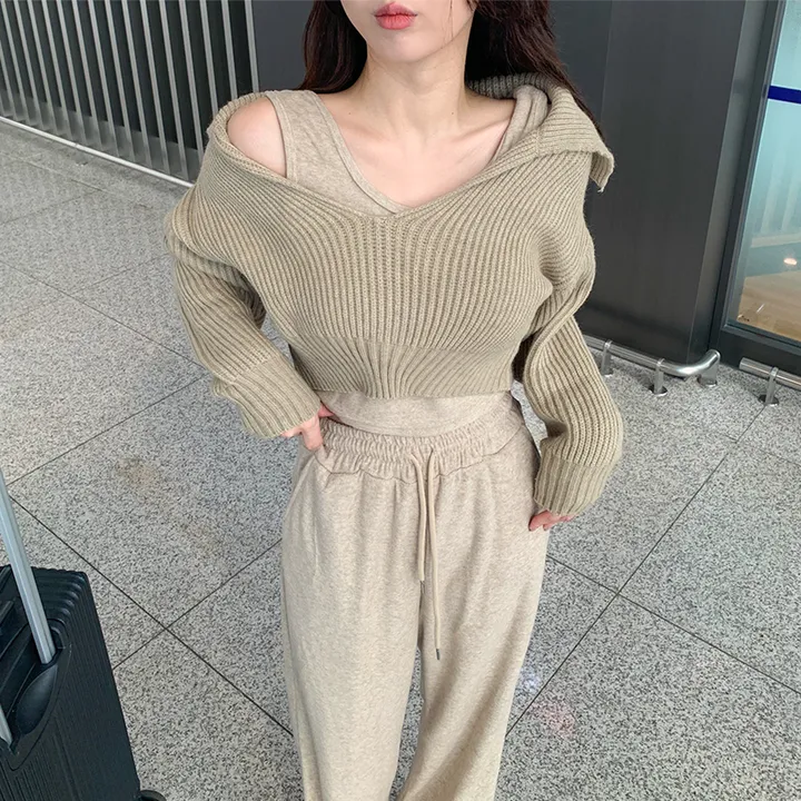 [묶음할인/누적1만🔥무광ver] 쏘힙!! 하이넥 숏 오버핏 크롭 레더 패딩 루즈핏 매트 가죽 점퍼 숏패딩 크롭패딩 레더패딩 가죽패딩 5COL 상세 이미지 30