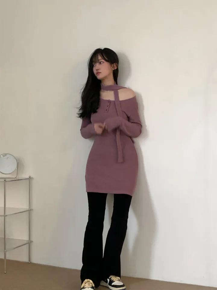 드레스 모델 착용 이미지-S2L4