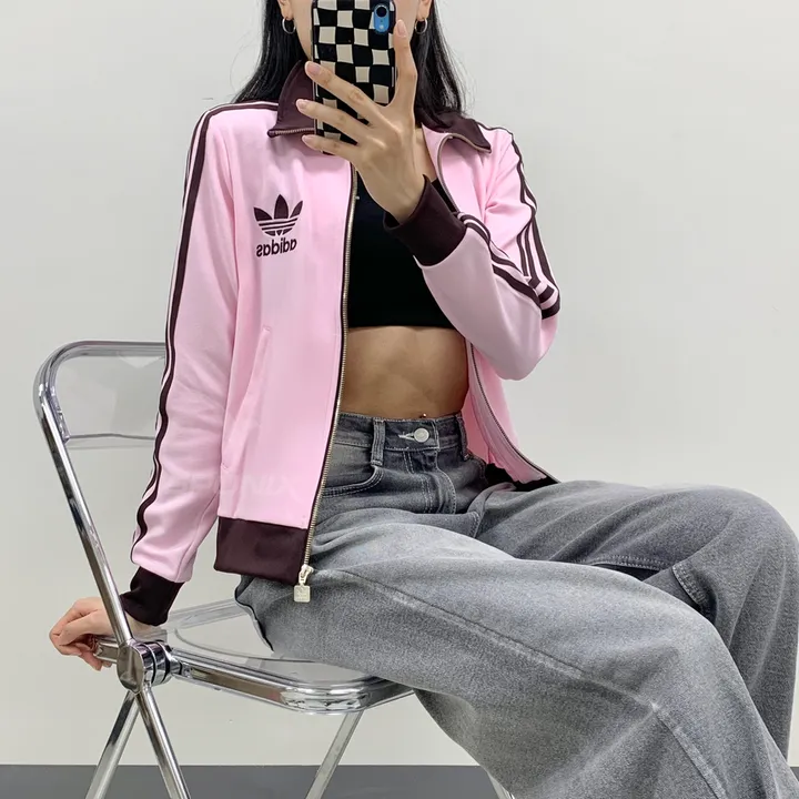 💗국내매장정품💗 아디다스 져지 베켄바우어 트랙탑 저지 여성 집업 핑크 블랙 블루 트레이닝복 자켓 가디건 상세 이미지 10