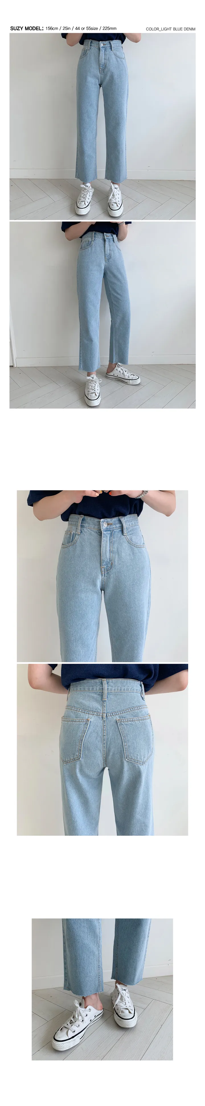 '당일발송'[landmade]인생핏키작녀썸머데님일자팬츠 (2color)'S-XL사이즈' 상세 이미지 51