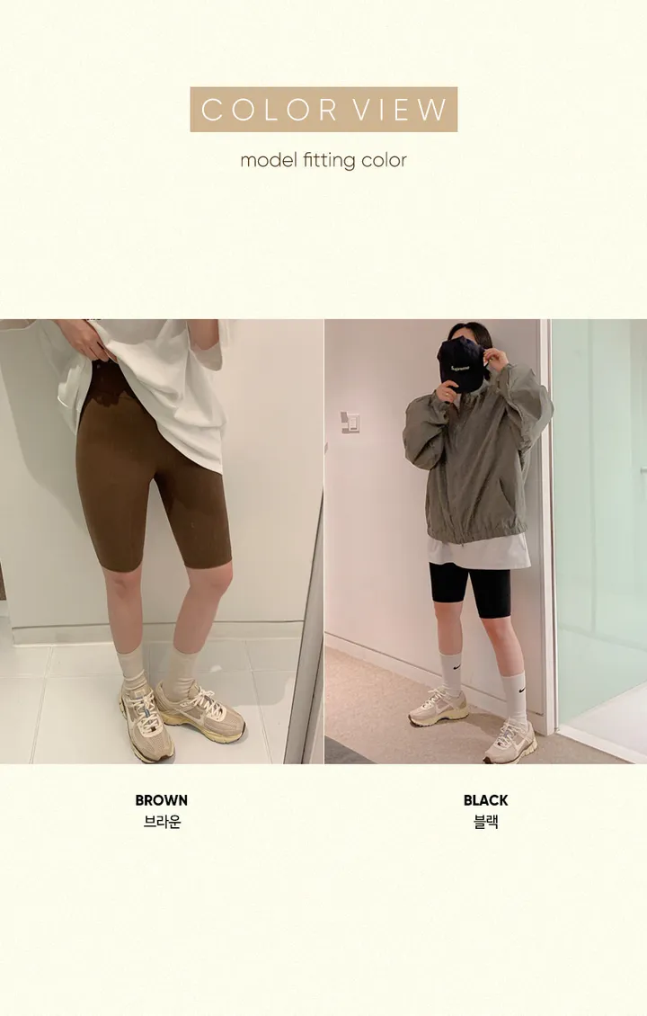 요가핏 바이크 레깅스 (6color) 상세 이미지 3