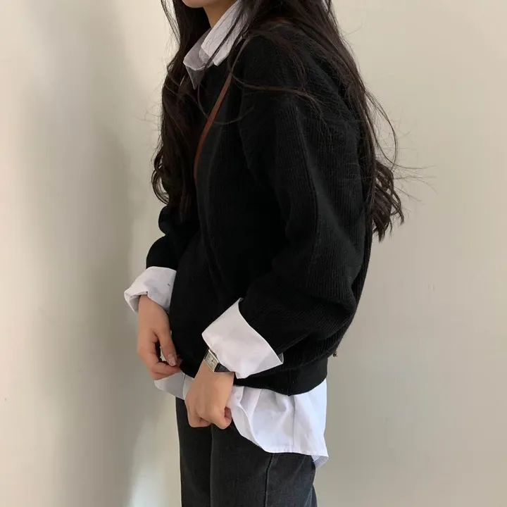 [컬러추가] 고급스러운, 옥스포드 박시핏 셔츠;7col 상세 이미지 21