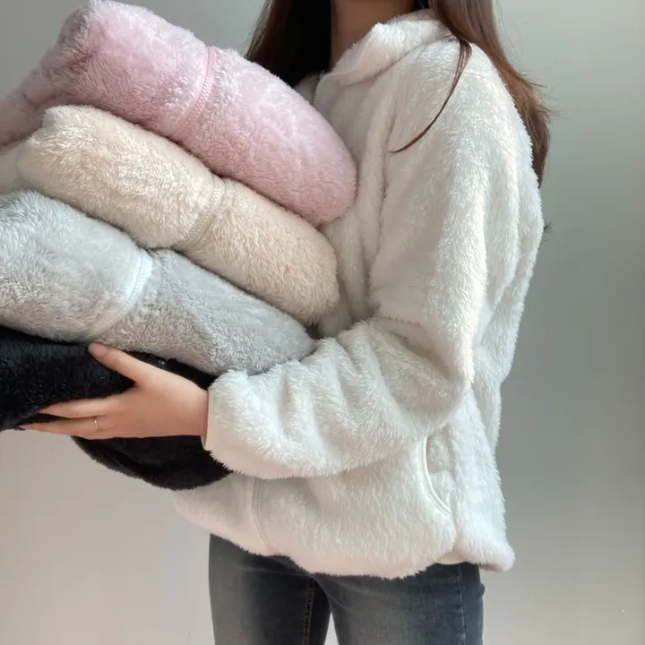 [L,XL~당일출고*/2개구매할인!] 양털 도톰 부드러운 후리스 집업 따뜻한 플리스 집업 (6color) 상세 이미지 3