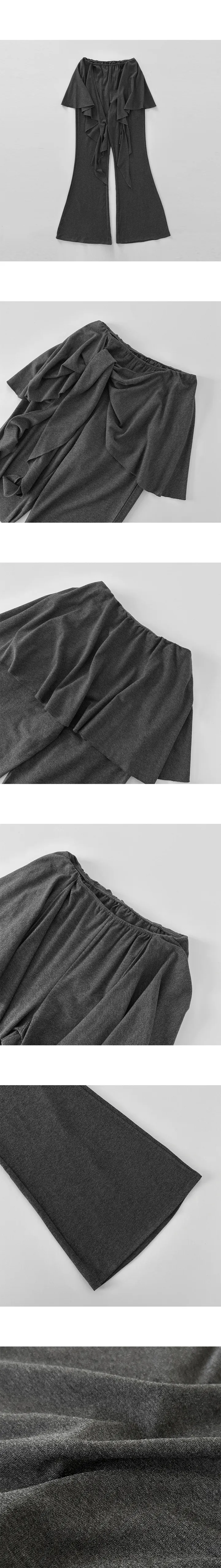 [🖤쓰리피스/set] 진짜 강추!! 힙한 외국언니st 개말라핏 나시+가디건+바지 쓰리피스 레이어드 트레이닝 세트 set (2color) 상세 이미지 8