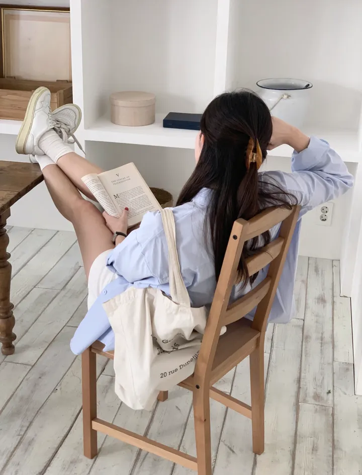 [주문폭주/당일출고] 루즈핏 파스텔 코튼 셔츠 남방 5col 봄셔츠 여름셔츠 가을셔츠 상세 이미지 63