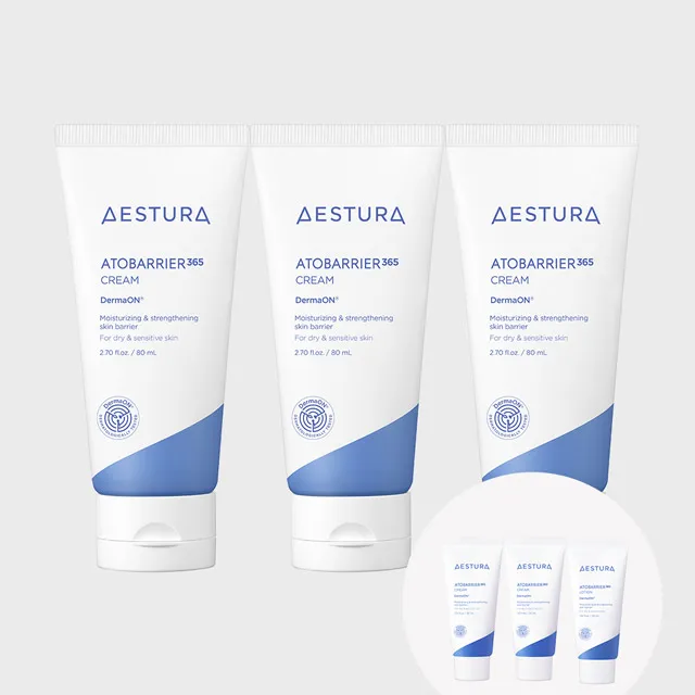 아토베리어365 크림 80ML 3개