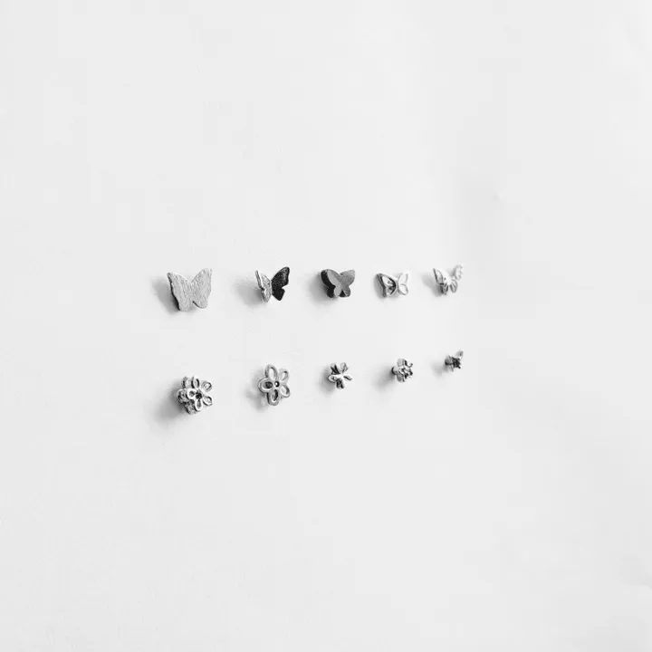써지컬스틸 나비 꽃 🦋🌼 미니피어싱 써지컬피어싱 데일리피어싱 봄 피어싱 모음 ➰ 두개이상 할인 상세 이미지 13