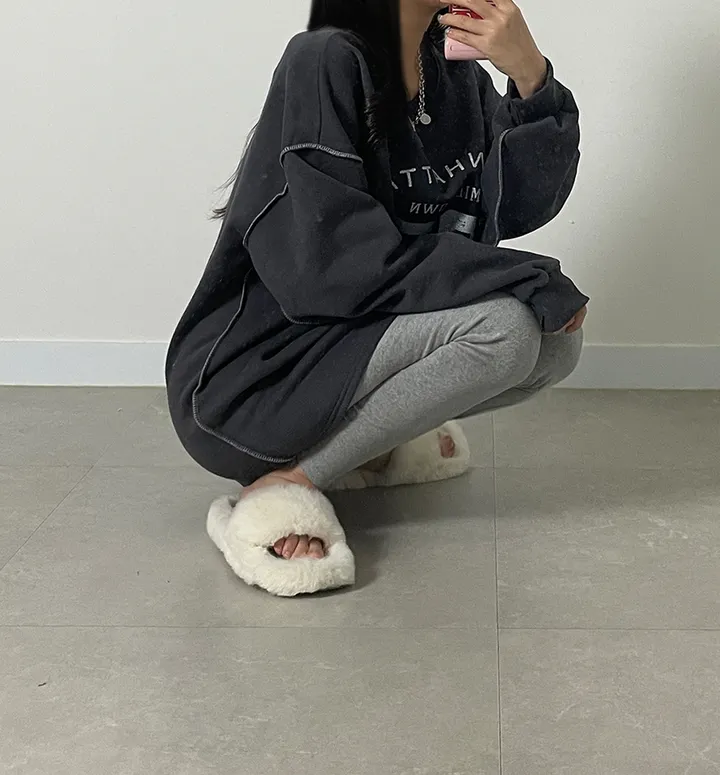 (*사계절/4종*) 쫀쫀 밴딩 하이웨스트 레깅스 팬츠 오비 레이온 여름 봄 가을 겨울 피치 기모 트레이닝 상세 이미지 16