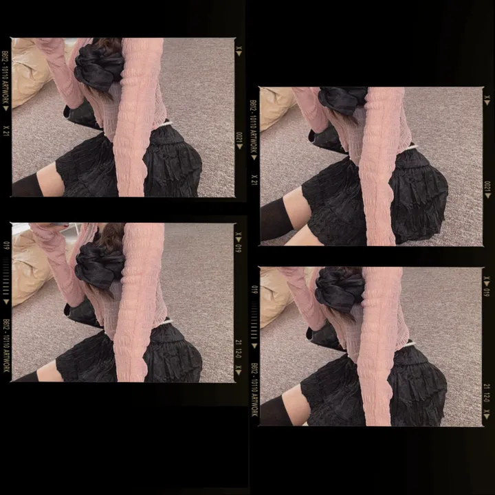 러핀 레이스 시스루 워머 가디건 상세 이미지 15