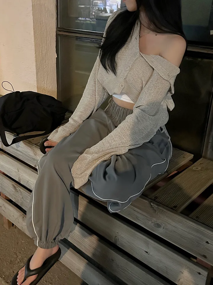스쿱 후디 가디건 Scoop hoodie cardigan - 4 color 상세 이미지 51