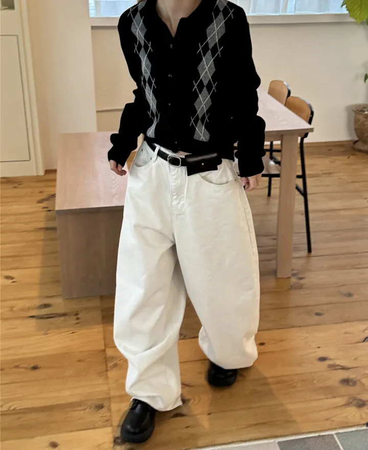콜리 아가일 카라 가디건 상세 이미지 37