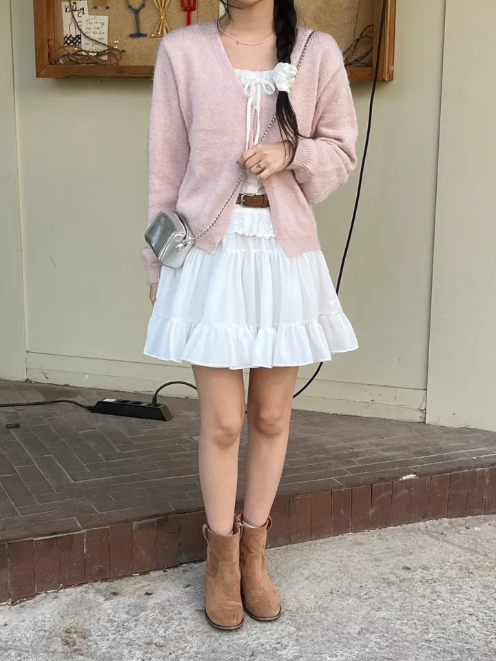 소니아 봄꽃 가디건 (4colors) 상세 이미지 6