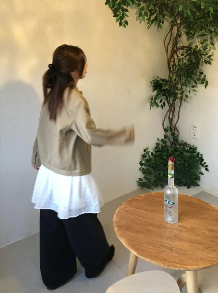 [봄신상💐](2colors/주문폭주🎉/투웨이) 빈티지 블루종 코튼 면 라이더 점퍼 자켓 jk 상세 이미지 53