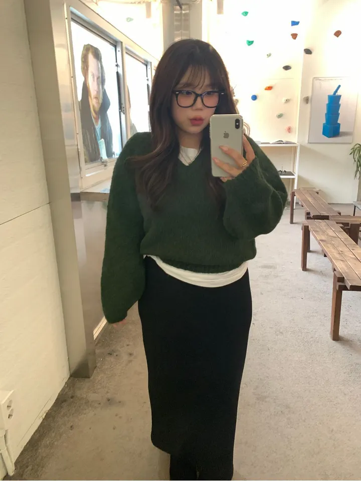 [2가지] 모던 블랙 골드 뿔테 안경 상세 이미지 14