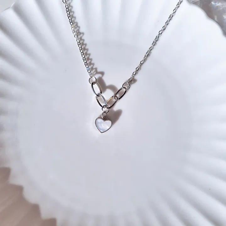 ❤[1,900원 오늘만🔥/당일]❤ 목걸이 귀걸이 집게핀 반지 리본 진주 발레코어 은색 금색 실버 골드 나비 하트 친구 생일 선물 학생 우정 커플 초커 목걸이 상세 이미지 27