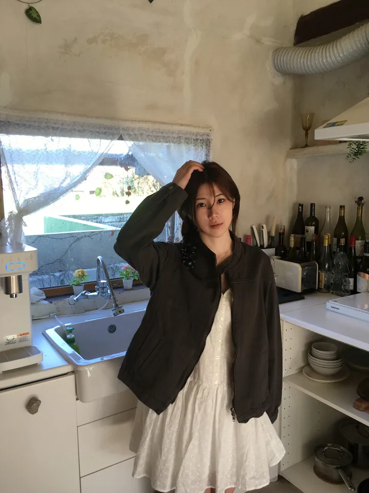 [봄신상💐](2colors/주문폭주🎉/투웨이) 빈티지 블루종 코튼 면 라이더 점퍼 자켓 jk 상세 이미지 76