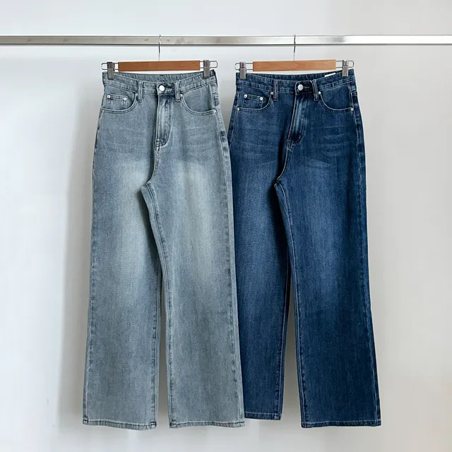 [3기장/S~2XL!] 라이크 그레이시연청+진청 스판데님와이드팬츠 YKK 2color 상세 이미지 25