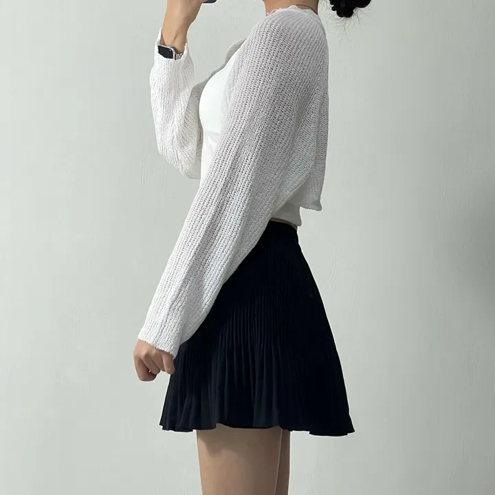 [여리핏/지금부터 쭉~] 엘르 볼레로 가디건 크롭가디건 여름가디건 상세 이미지 20