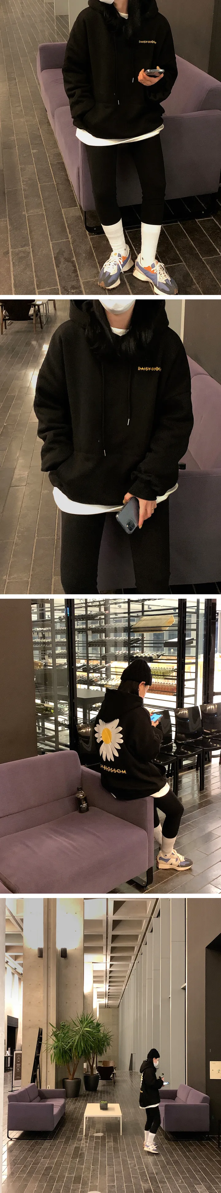 [데일리템/따뜻해요☕]스판 피치 기모 레깅스 (4color) 상세 이미지 44