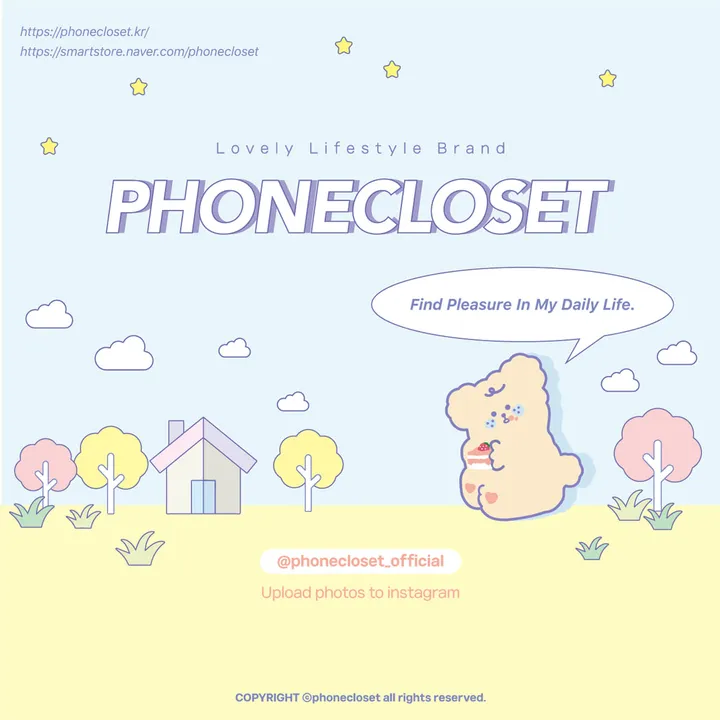 💕Only폰클로젯💕딸기모찌 리락쿠마 빠른출고 산리오 헬로키티 폰케이스 우정템 케이스(아이폰12 13 14 15 16 SE2 SE3 7 8 미니 프로 맥스 플러스 X XS MAX 갤럭시 커버 노트20 S23 S24 S25) 상세 이미지 1