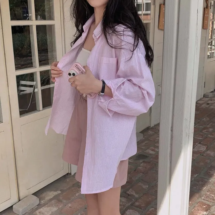 [화이트 비침X/🤍1천장돌파]츄리닝보다 편한, 비죠 원버튼 코튼 숏팬츠 상세 이미지 49