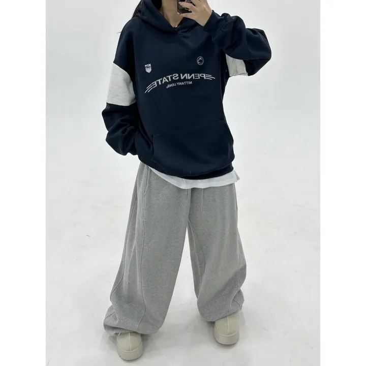 ❤️‍🔥누적판매8,000 돌파 기념❤️‍🔥[UNISEX/기모 ver.🤧/소장추천!]럽 올 컬러 와이드 스트링 트레이닝 팬츠(5color) 상세 이미지 109