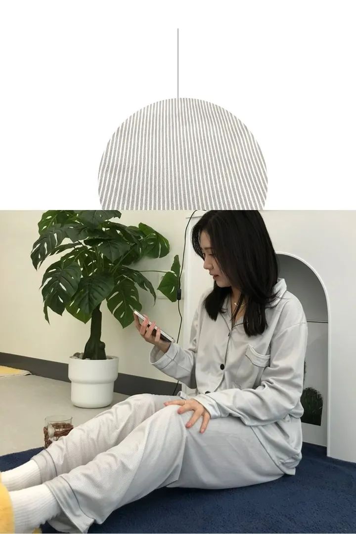 [🥛연유라떼set] 줄무늬 베이직 잠옷 베이직 심플 잠옷 상세 이미지 7